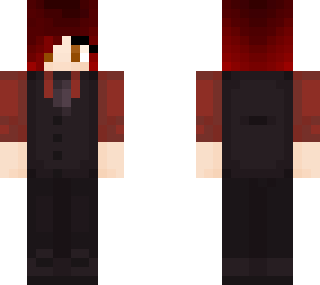 maxine red suit