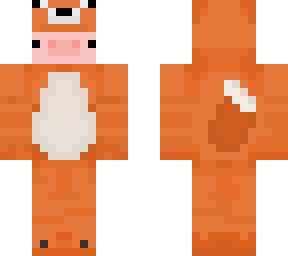 pig in a fox onesie