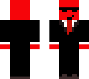 red business man