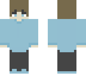 simplistic blue