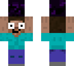 steve holding obsidian