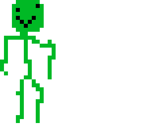 stickman (green)