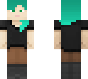 alex with black shirt and transitioning blue hair v2