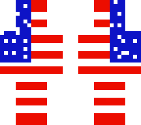 america or texas(outside skin applied makes usa)