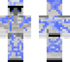 blue corrupted iron golem