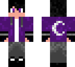 boy / moon / dark/ purple