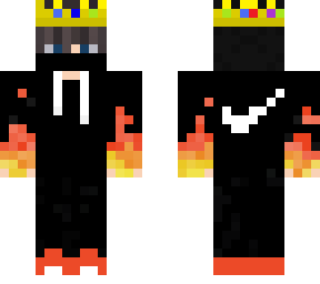 boy in tracksuit with hoodie(fire fists)
