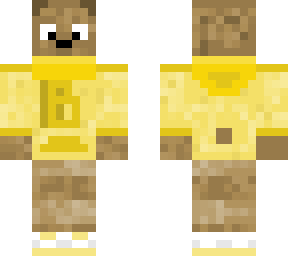 brownie the bear in honey hoodie