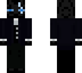 enderman in a bartender outfit