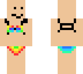 man in bikini