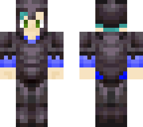 netherite armor boy