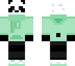 pando (my first skin) panda in a hoddie