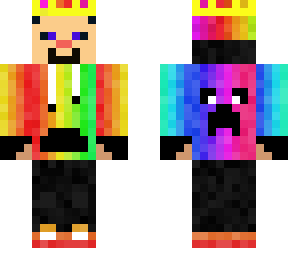 rainbow herobrine