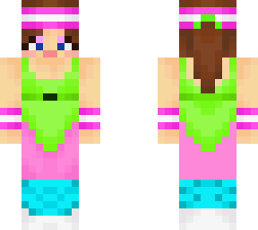 80’s work out girl