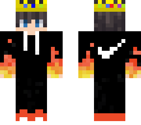 fire boy with crown