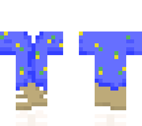 floral ocean - beach - outfit base