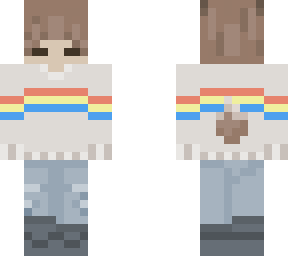 george in a sweater
