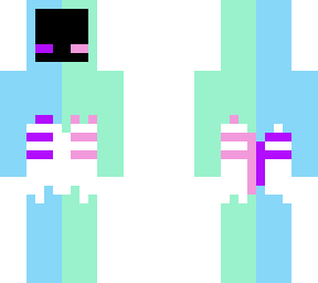 hooded ghost green n' blue