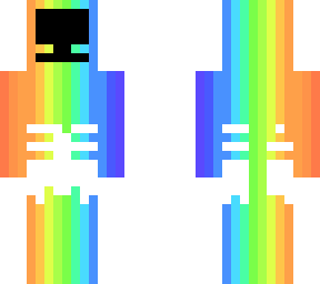 hooded rainbow ghost