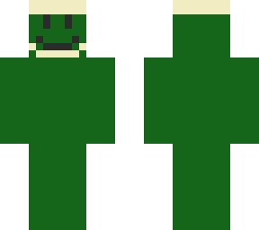 leaf man with camping hat