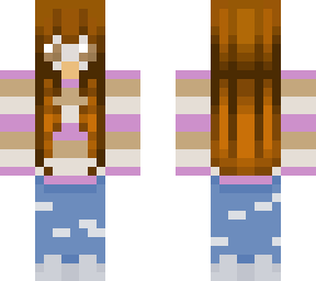 long brown haired girl