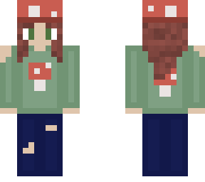 mushroom girl - skin swap challenge with duckgurl