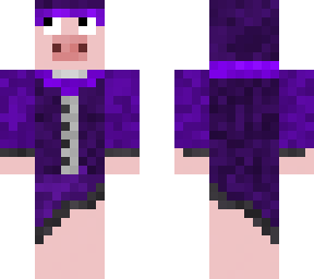 pig skin with robe cute