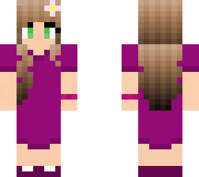 pretty girl in pretty dress