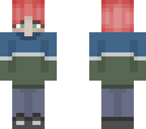 red haired green eyes boy