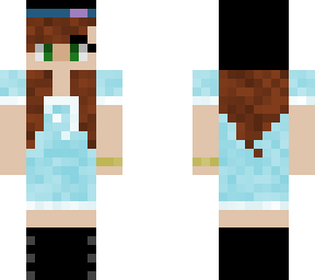 alexa (personal origin smp oc) (blue dress)