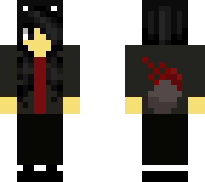 black fox/wolf  girl