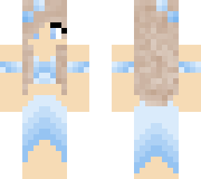 blue girl