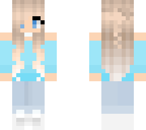 blue girl