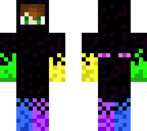 chico enderman con fuego