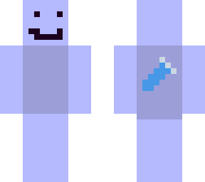 cool blue man