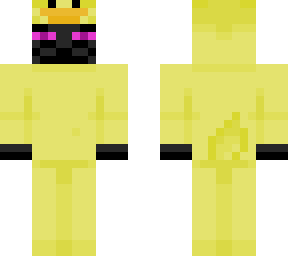enderman in a duck costume