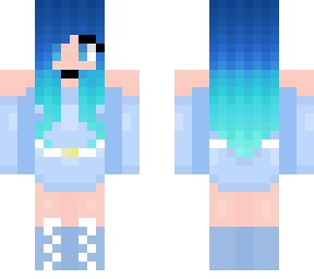 from blue to.. even more blue.