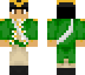 green uniform