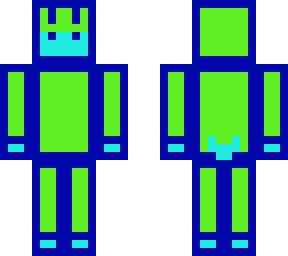 horse creature from the 100 gecs animation (neon version)