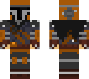 my custom mandalorian with gauntlets