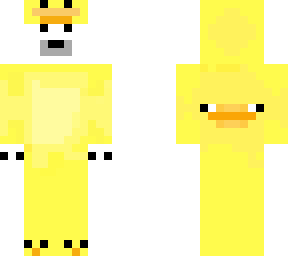 oso traje de pato