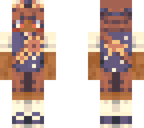pastel space boy but brown