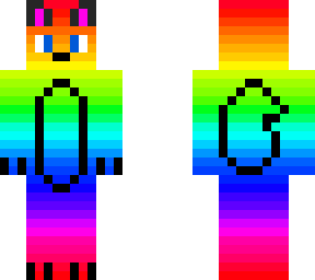 rainbow wolf