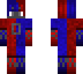 red and blue