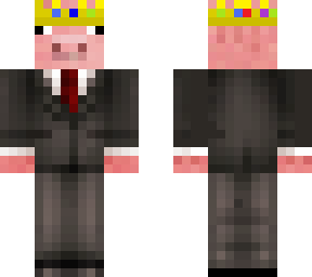 technoblade in a suit