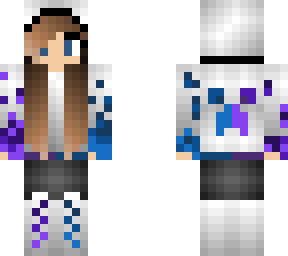 blue purple gamer girl @ilostyourhat