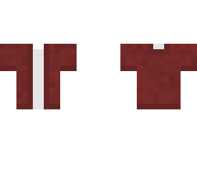 dark red shirt. (template)