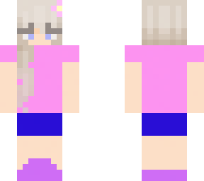 girl with shorts