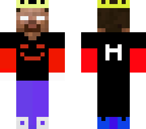 king herobrine my second skin )
