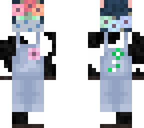 moo with a mask